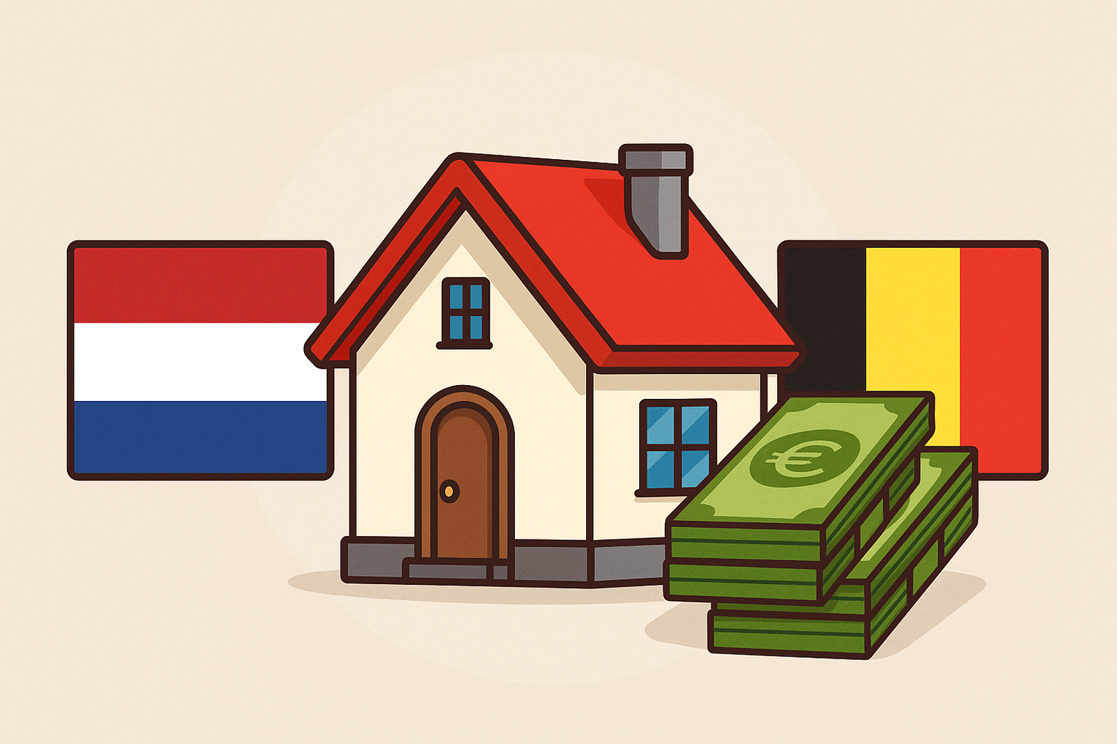Waarom steeds meer Nederlanders verhuizen naar Belgische grensdorpen