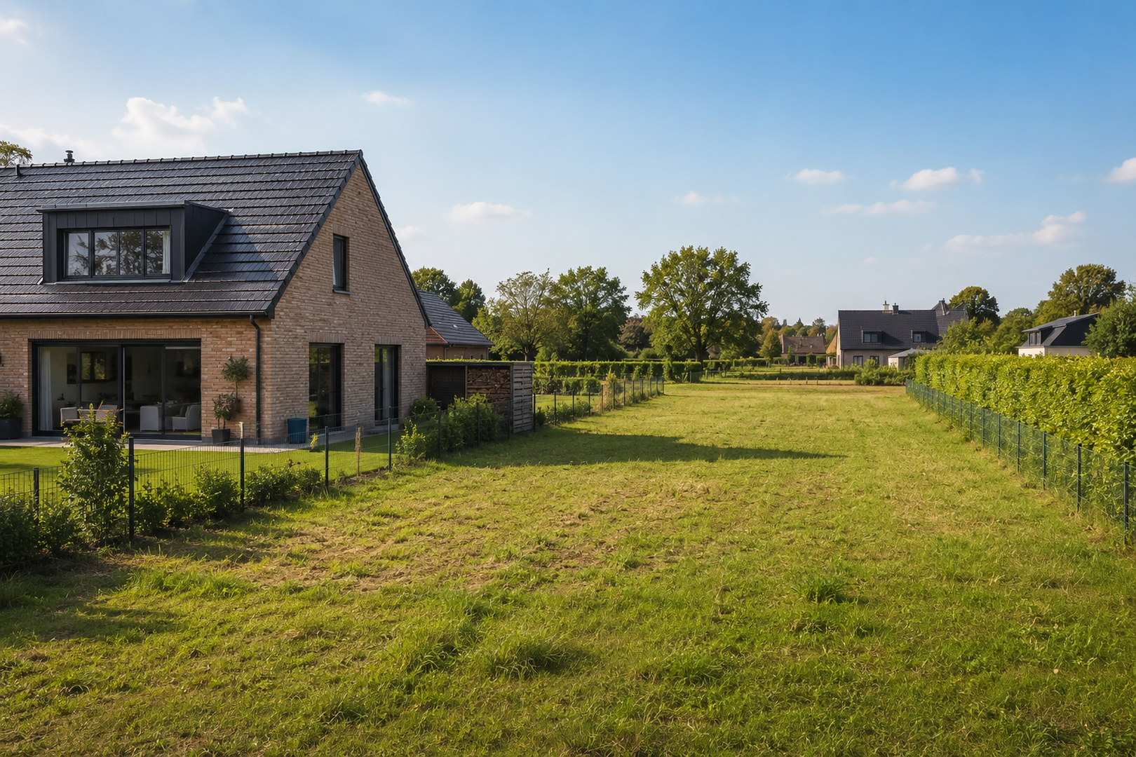 Een deel van de tuin van uw buur kopen: waar moet u op letten?